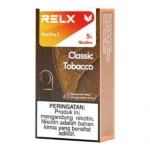 RELX 悅刻六代系列煙彈｜經典煙草 (3顆入) ｜限時優惠：12 顆煙彈＋600 送六代主機｜台灣現貨