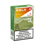 RELX 悅刻六代系列煙彈｜清涼綠豆 (3顆入) ｜限時優惠：12 顆煙彈＋600 送六代主機｜台灣現貨