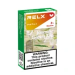 RELX 悅刻六代系列煙彈｜冰茉莉綠茶 (3顆入) ｜限時優惠：12 顆煙彈＋600 送六代主機｜台灣現貨